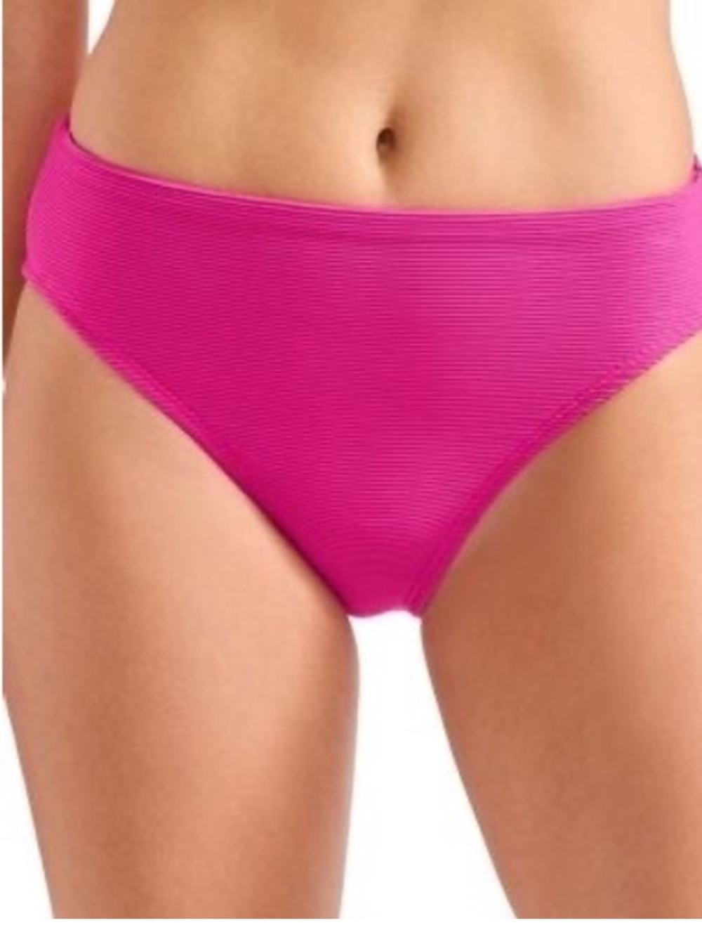 NWT Tommy Bahama Ocean Point Hipster Bikini Bottom Women's Pink Textured M
